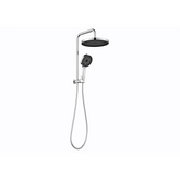 Linkware Gabe Twin Shower Top Half - Chrome